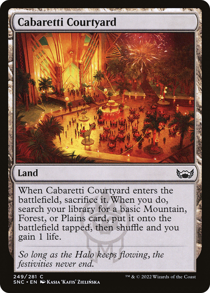 Magic: The Gathering - Cabaretti Courtyard - Streets of New Capenna