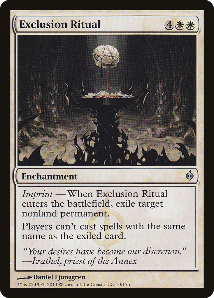 Magic: The Gathering - Exclusion Ritual - New Phyrexia