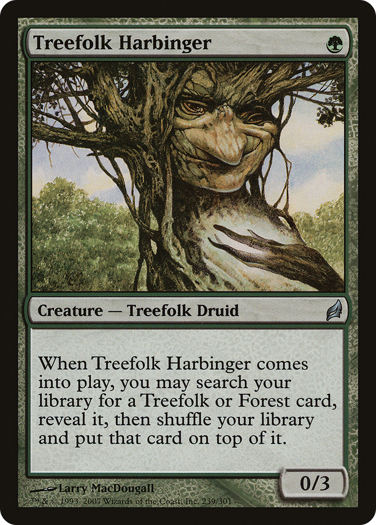 Magic: The Gathering - Treefolk Harbinger - Lorwyn
