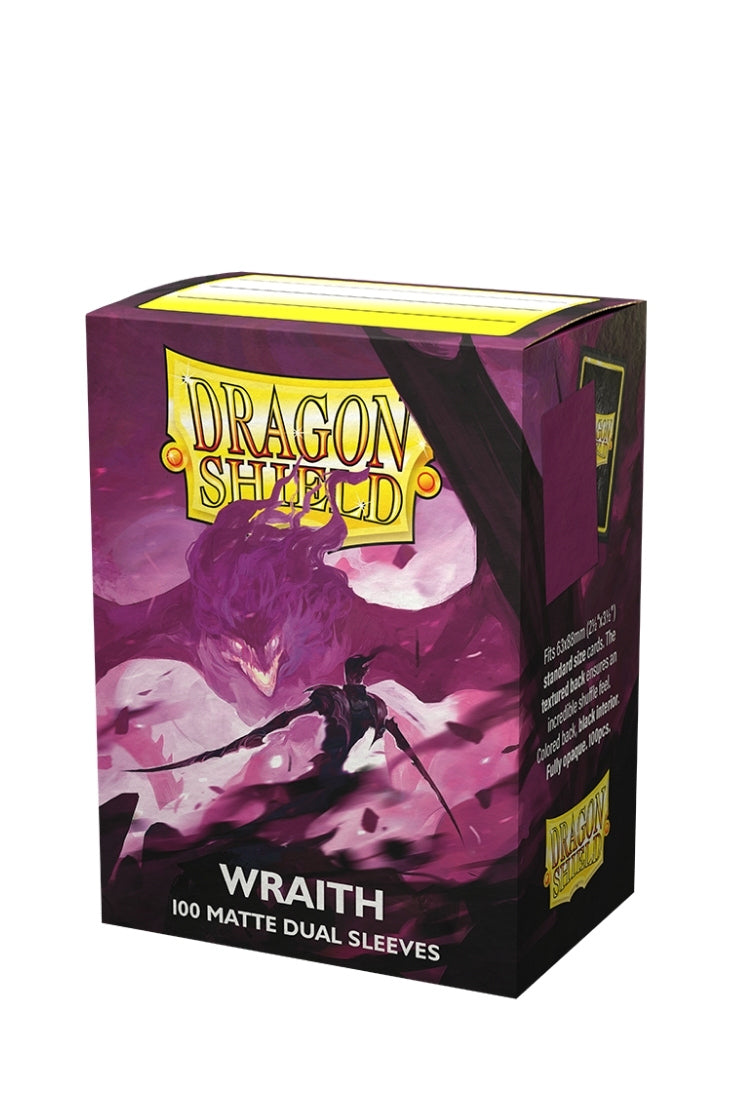 Dragon Shield - 100 Dual Matte Sleeves Standardgrösse - Wraith