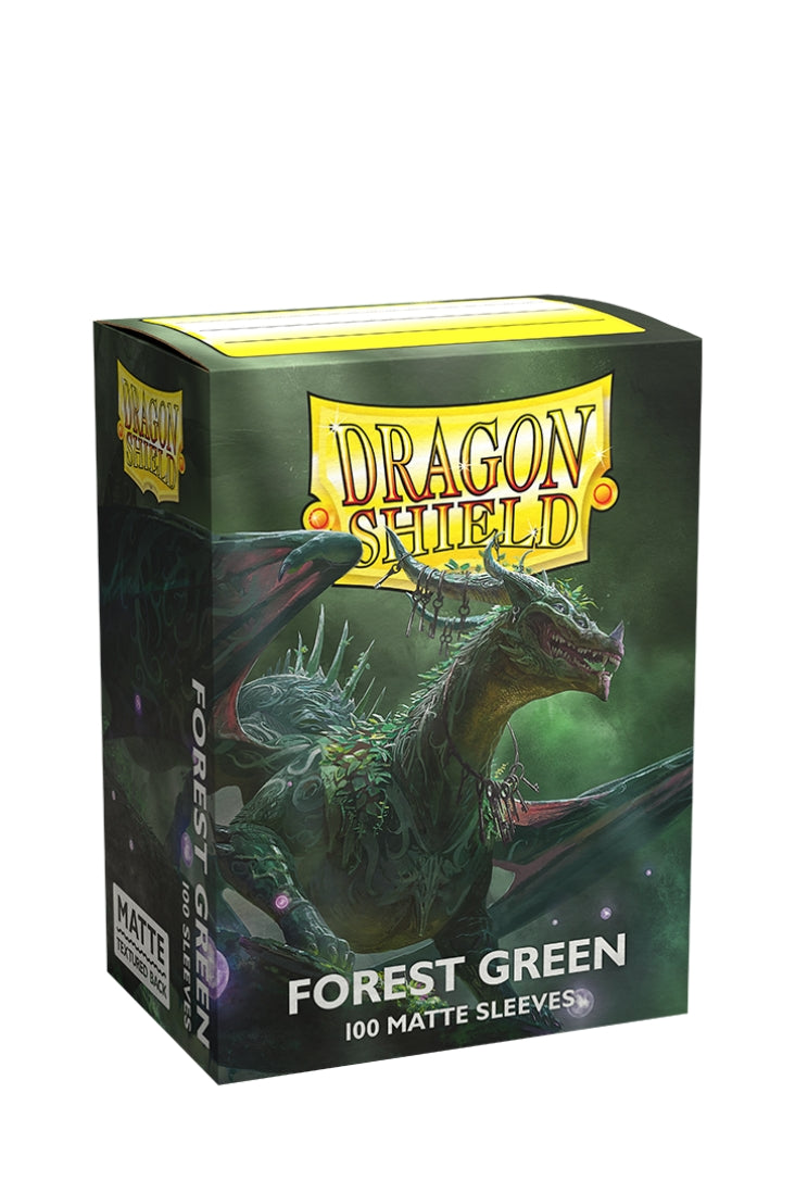 Dragon Shield - 100 Sleeves Standardgrösse - Matte Forest Green