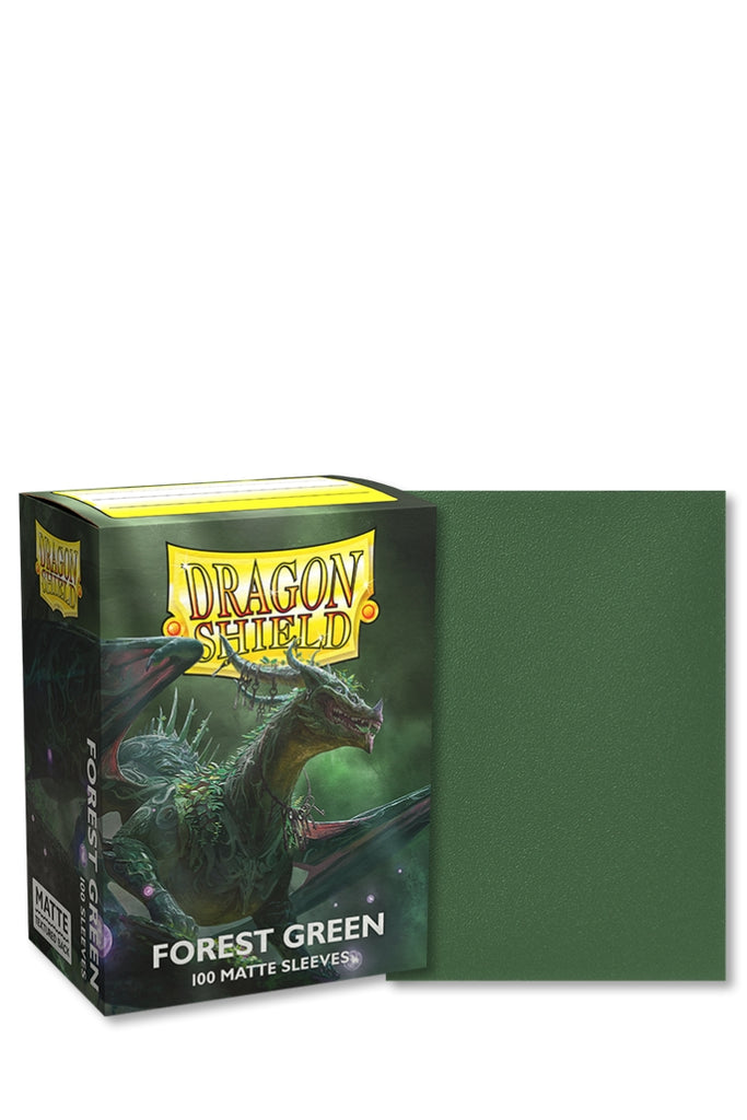 Dragon Shield - 100 Sleeves Standardgrösse - Matte Forest Green