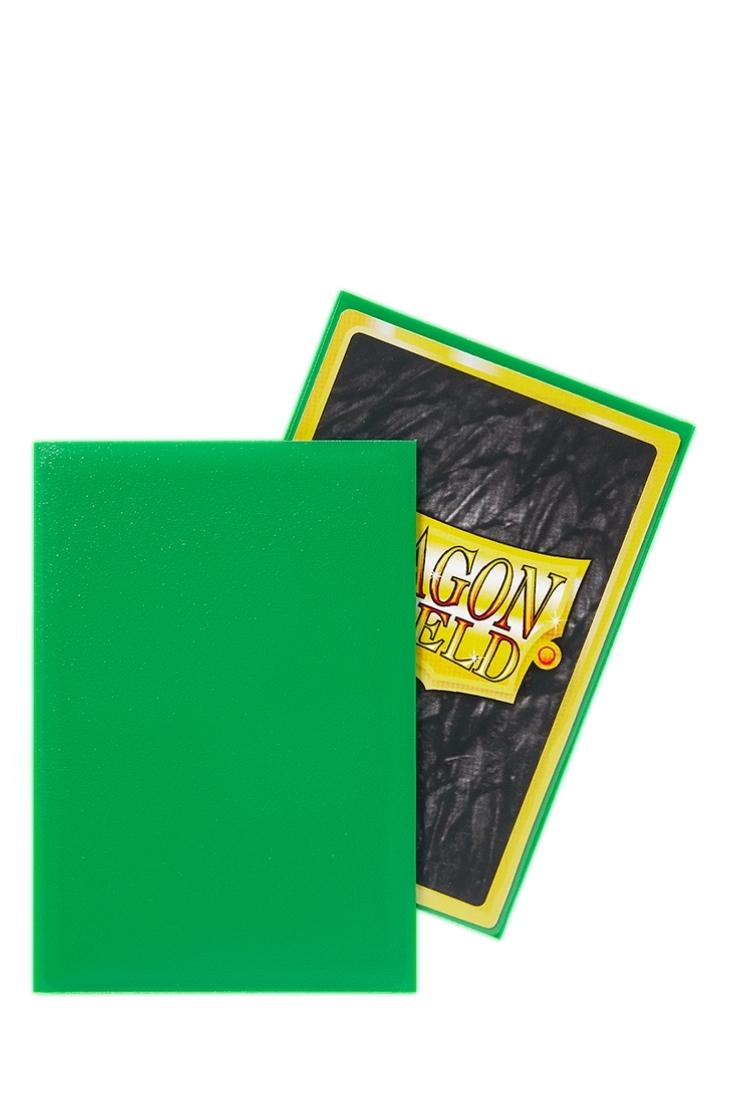 Dragon Shield - 60 Sleeves Japanische Grösse - Matte Apple Green