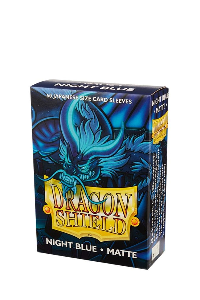 Dragon Shield - 60 Sleeves Japanische Grösse - Matte Night Blue