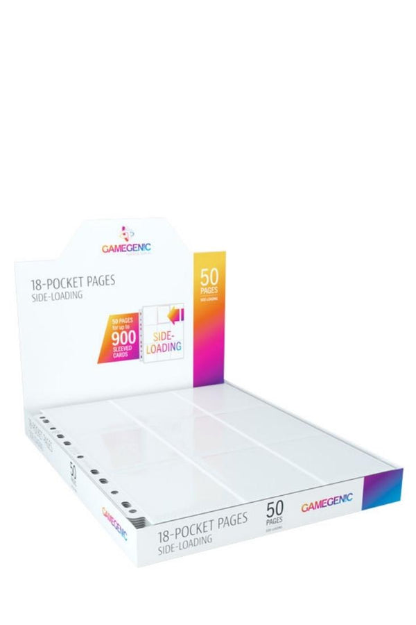 Gamegenic - 18 Pocket Pages Noir - Side Loading (10 pcs) - L'épée à 2 Nains