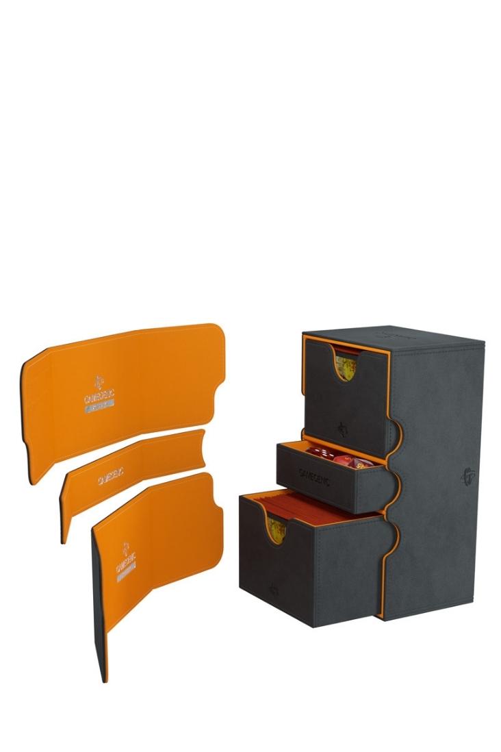 Gamegenic - Stronghold 200+ XL Convertible - Schwarz - Orange Exclusive Line