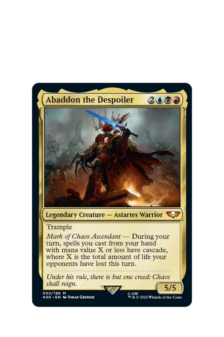 Magic: The Gathering - Warhammer 40000 Commander The Ruinous Powers - Englisch