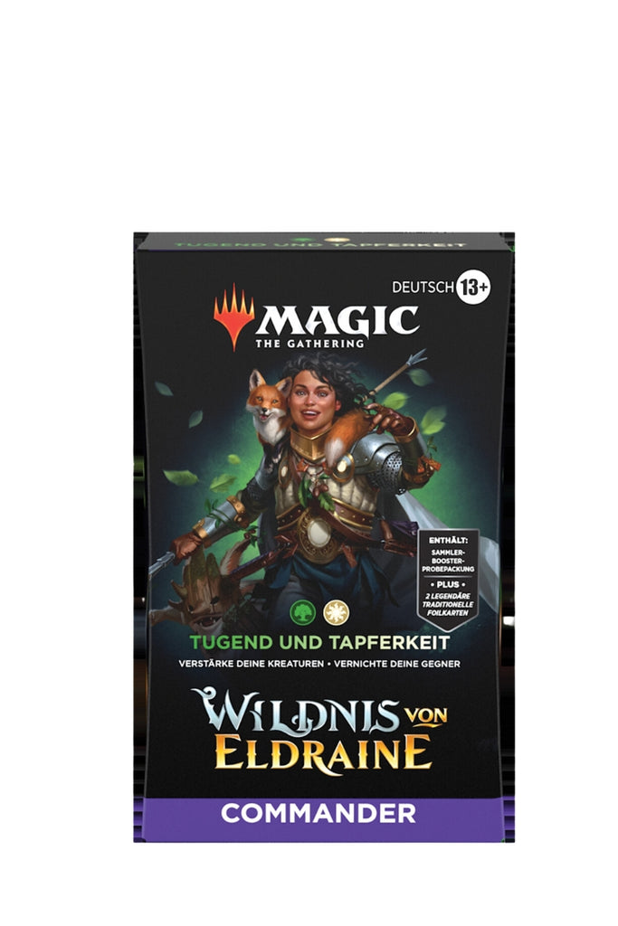 Magic: The Gathering - Wildnis von Eldraine Commander Tugend und Tapferkeit - Deutsch