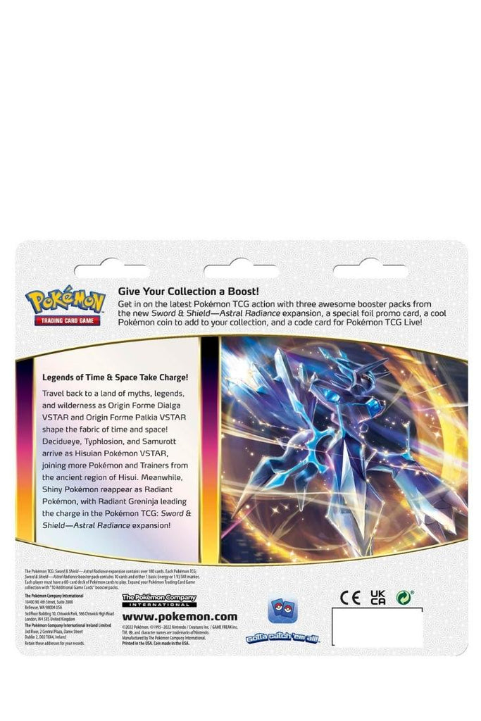 Pokémon - Astral Radiance 3-Pack Blister Syleon - Englisch