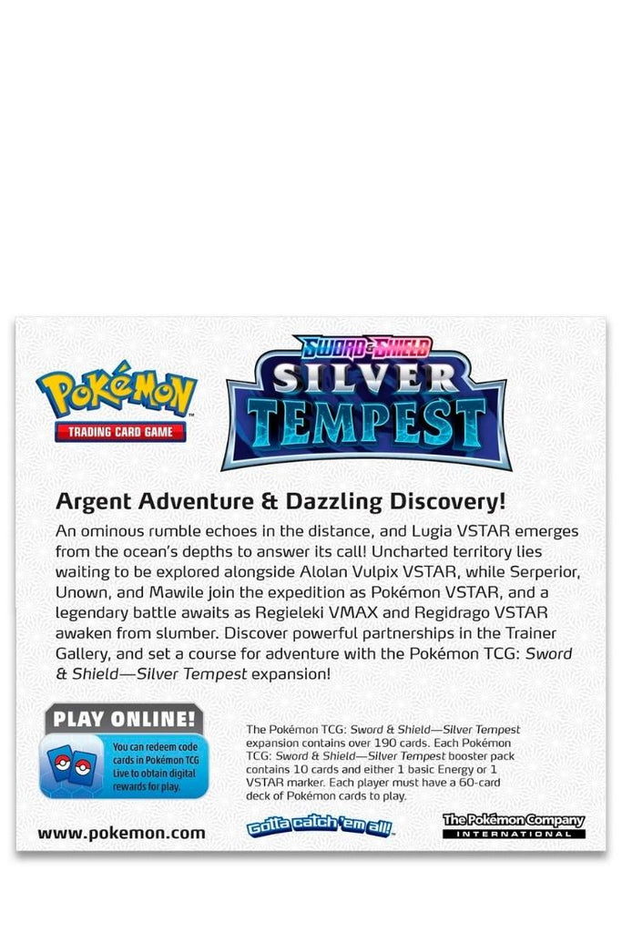 Pokémon - Silver Tempest Booster Display - Englisch