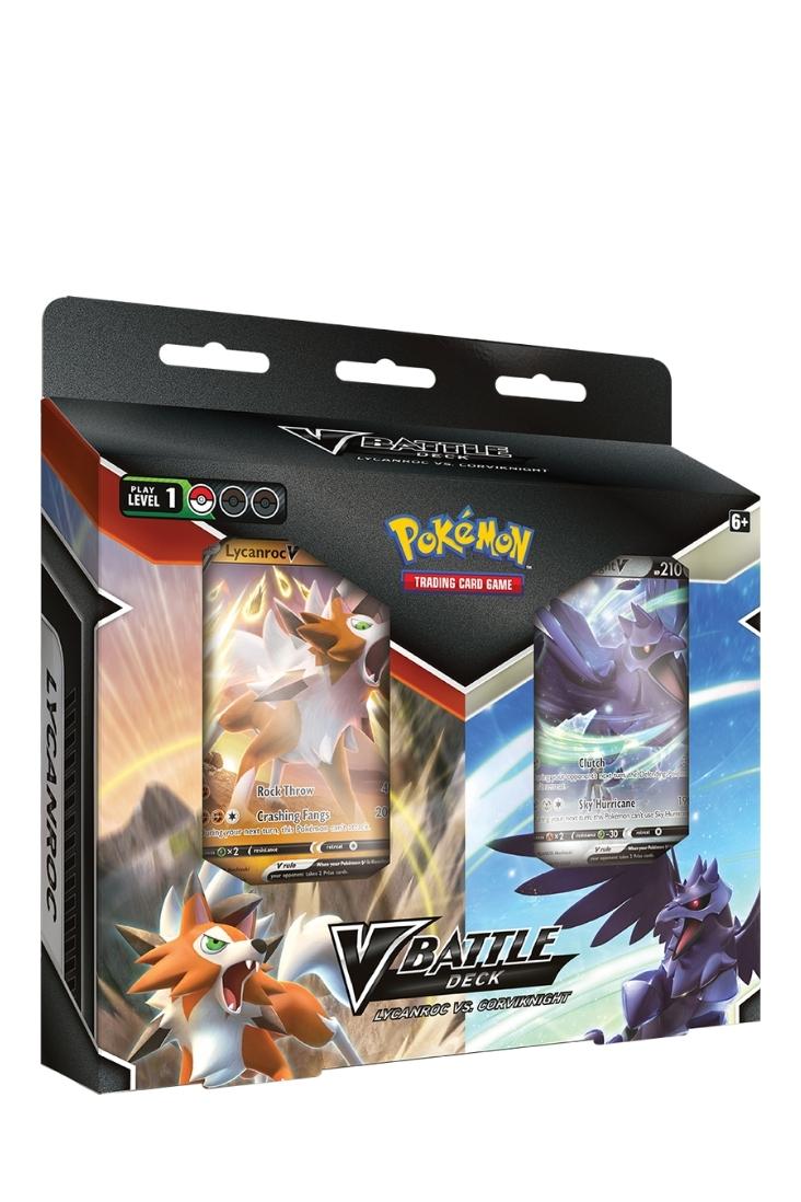 Pokemon Lycanroc V / Corviknight V Battle Deck Bundle - The Baseball Pokemon Lycanroc V / Corviknight V Battle Deck Bundle - The Baseball