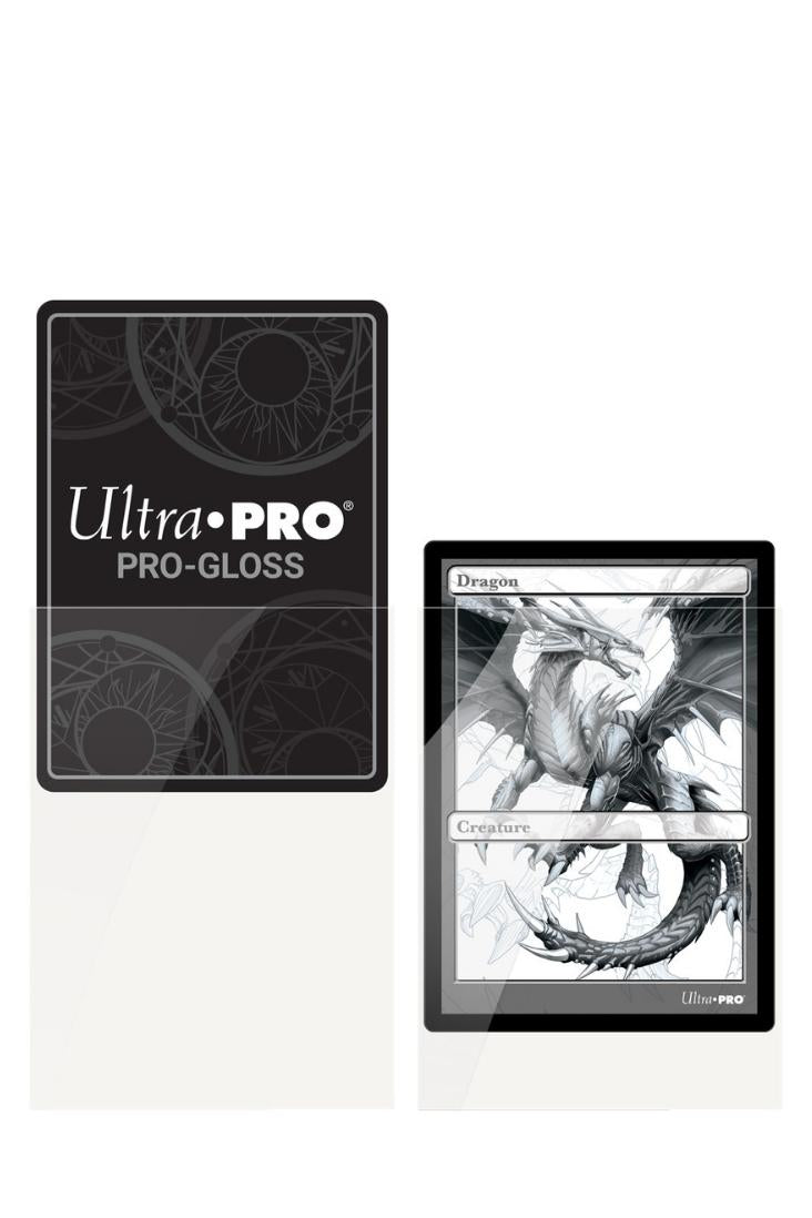 Ultra Pro - 100 PRO-Gloss Sleeves Standardgrösse - Transparent