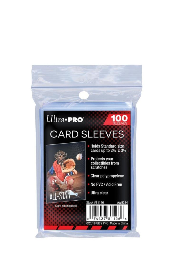 Ultra PRO 7 Wonders Card Sleeves LITE 65x100mm – 100 Bustine Trasparenti Acido-free
