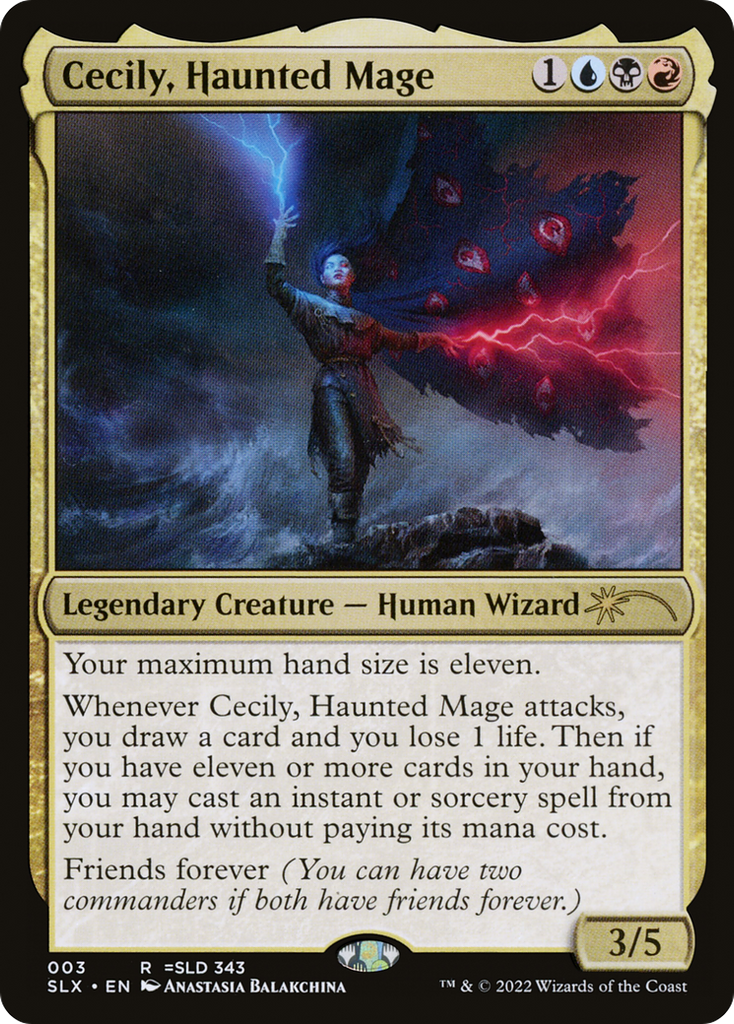Magic: The Gathering - Cecily, Haunted Mage - Universes Within