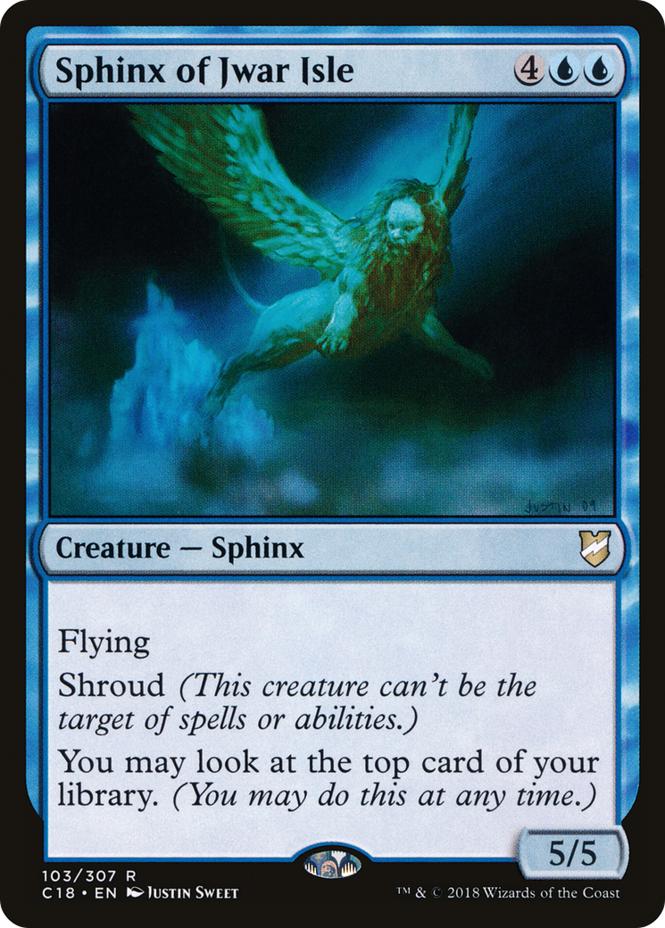 Magic: The Gathering - Sphinx of Jwar Isle - Commander 2018