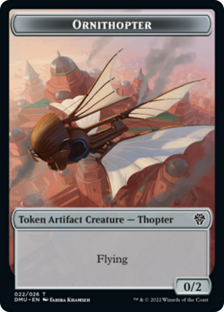 Magic: The Gathering - Ornithopter Token - Dominaria United Tokens