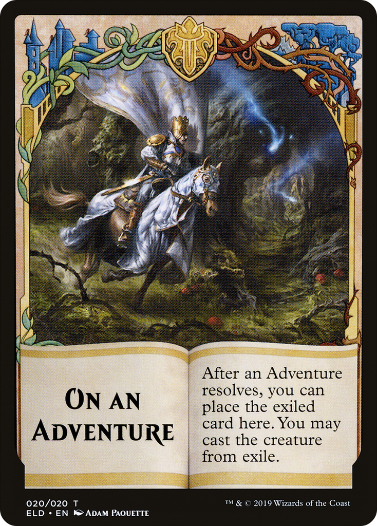 Magic: The Gathering - On an Adventure - Throne of Eldraine Tokens
