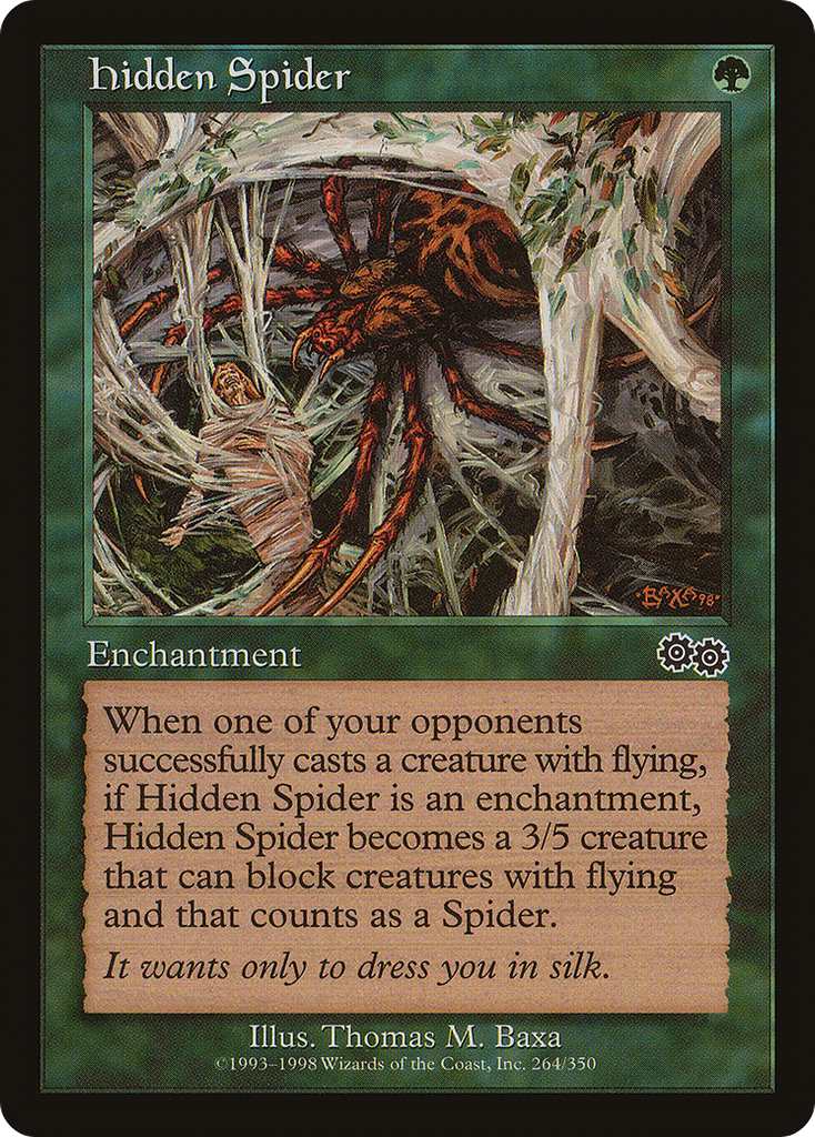 Magic: The Gathering - Hidden Spider - Urza's Saga