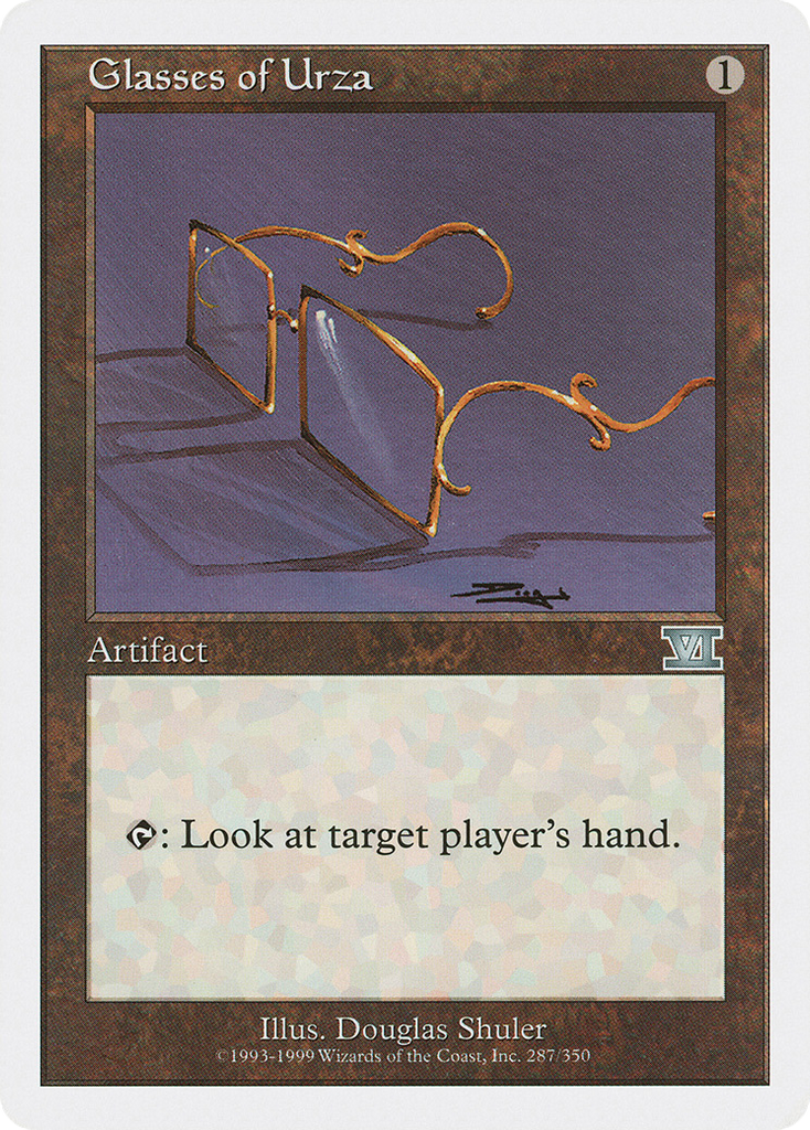 Magic: The Gathering - Glasses of Urza - Classic Sixth Edition
