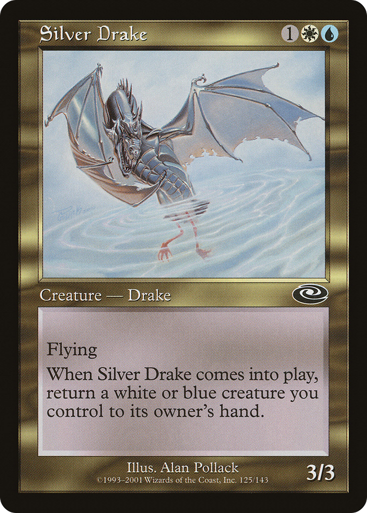 Magic: The Gathering - Silver Drake - Planeshift