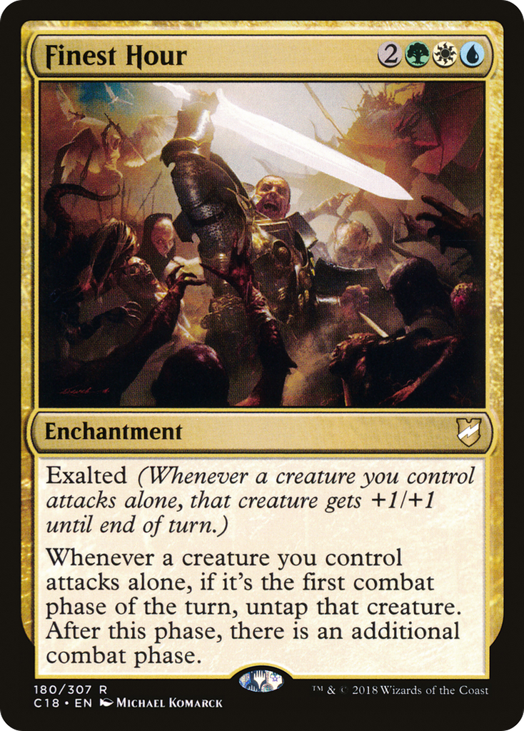 Magic: The Gathering - Finest Hour - Commander 2018
