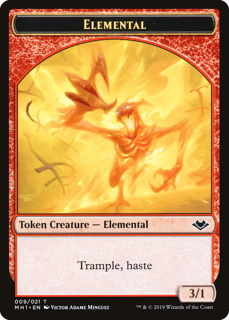 Magic: The Gathering - Elemental Token Foil - Modern Horizons Tokens