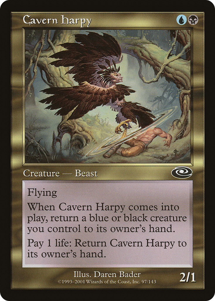 Magic: The Gathering - Cavern Harpy - Planeshift