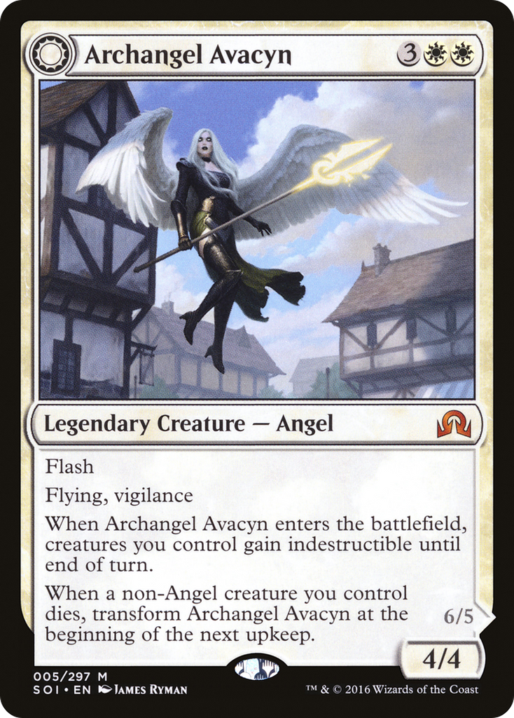 Magic: The Gathering - Archangel Avacyn // Avacyn, the Purifier - Shadows over Innistrad