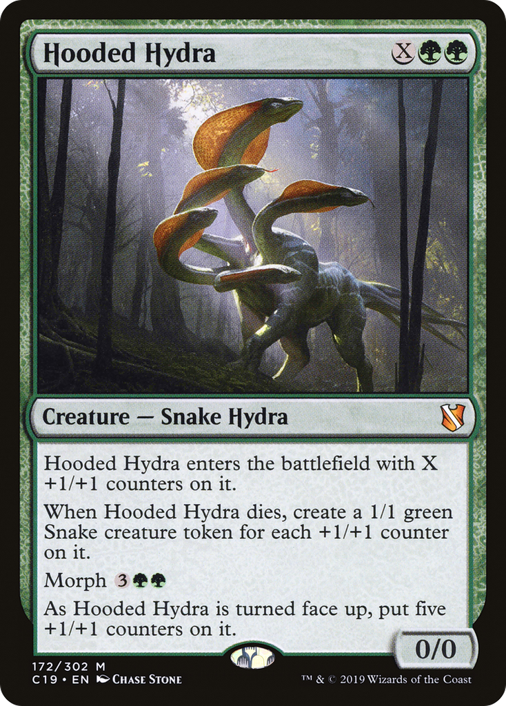 Magic: The Gathering - Hooded Hydra - Commander 2019