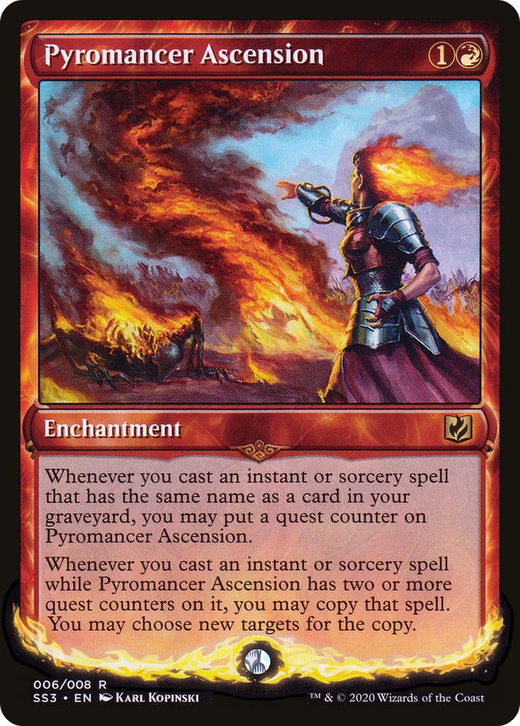 Magic: The Gathering - Pyromancer Ascension Foil - Signature Spellbook: Chandra