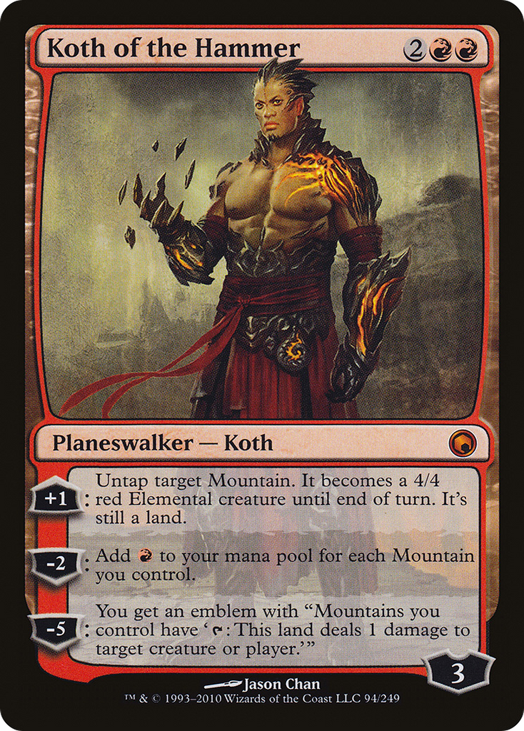 Magic: The Gathering - Koth of the Hammer - Scars of Mirrodin