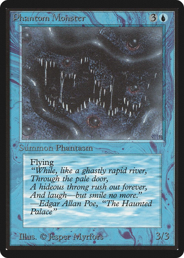 Magic: The Gathering - Phantom Monster - Limited Edition Beta