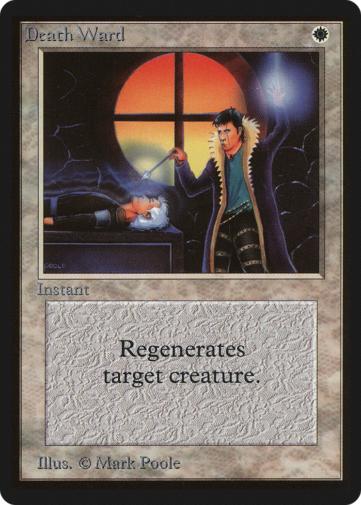 Magic: The Gathering - Death Ward - Limited Edition Beta