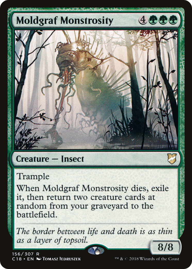 Magic: The Gathering - Moldgraf Monstrosity - Commander 2018