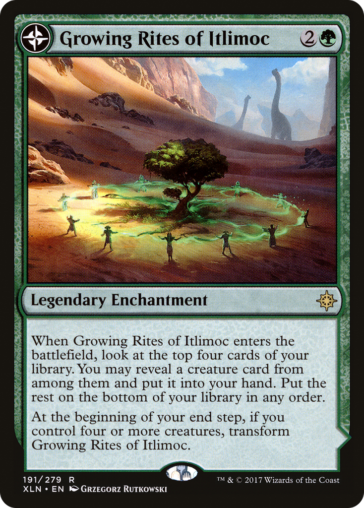 Magic: The Gathering - Growing Rites of Itlimoc // Itlimoc, Cradle of the Sun - Ixalan