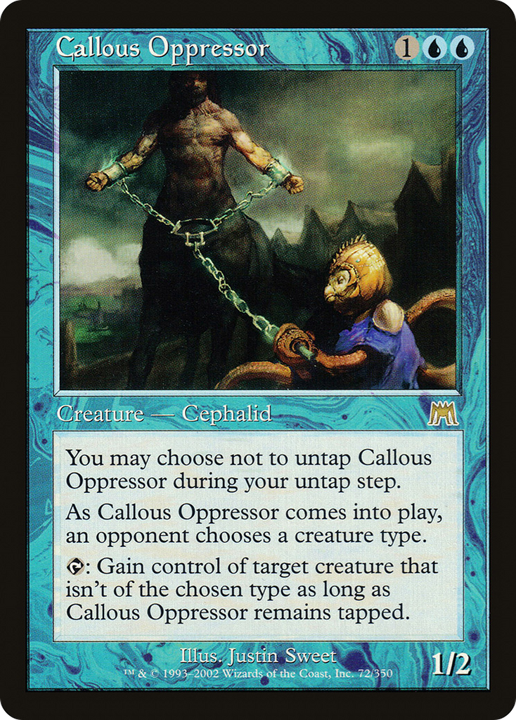Magic: The Gathering - Callous Oppressor - Onslaught