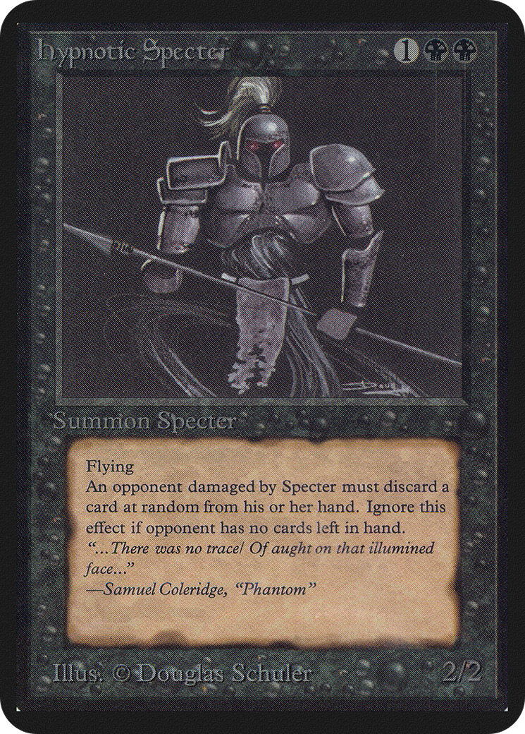 Magic: The Gathering - Hypnotic Specter - Limited Edition Alpha