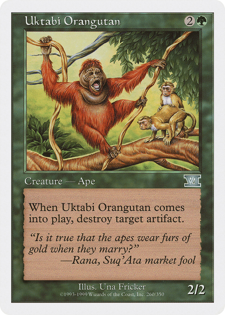 Magic: The Gathering - Uktabi Orangutan - Classic Sixth Edition