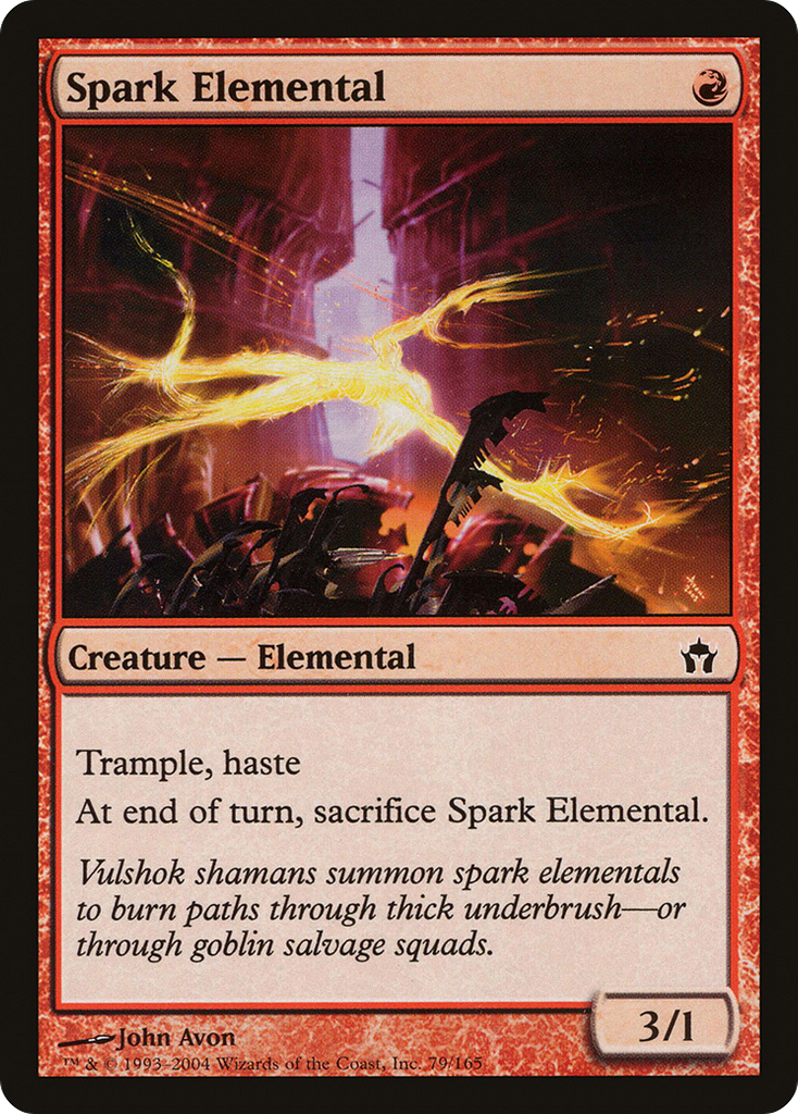 Magic: The Gathering - Spark Elemental - Fifth Dawn
