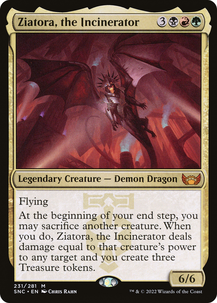 Magic: The Gathering - Ziatora, the Incinerator - Streets of New Capenna
