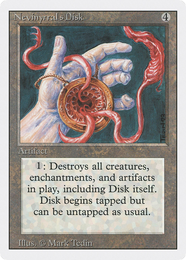 Magic: The Gathering - Nevinyrral's Disk - Revised Edition