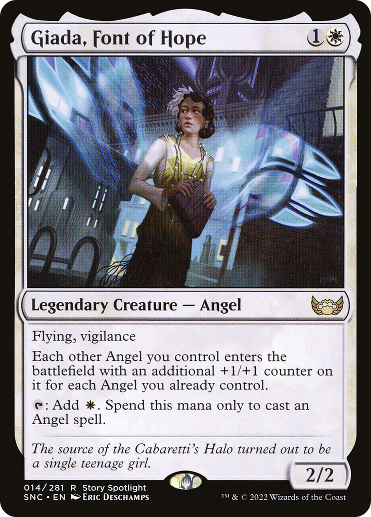 Magic: The Gathering - Giada, Font of Hope - Streets of New Capenna