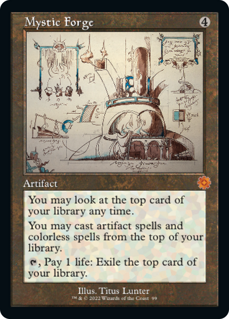 Magic: The Gathering - Mystic Forge - The Brothers' War Retro Artifacts