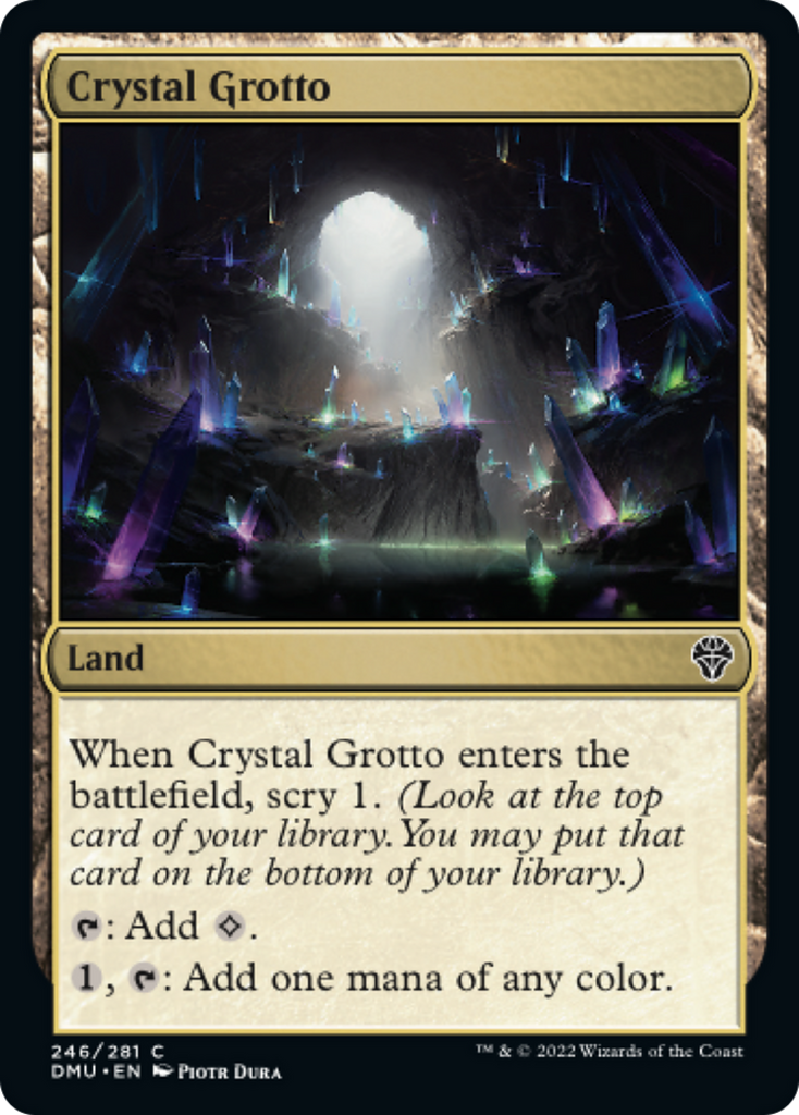 Magic: The Gathering - Crystal Grotto - Dominaria United
