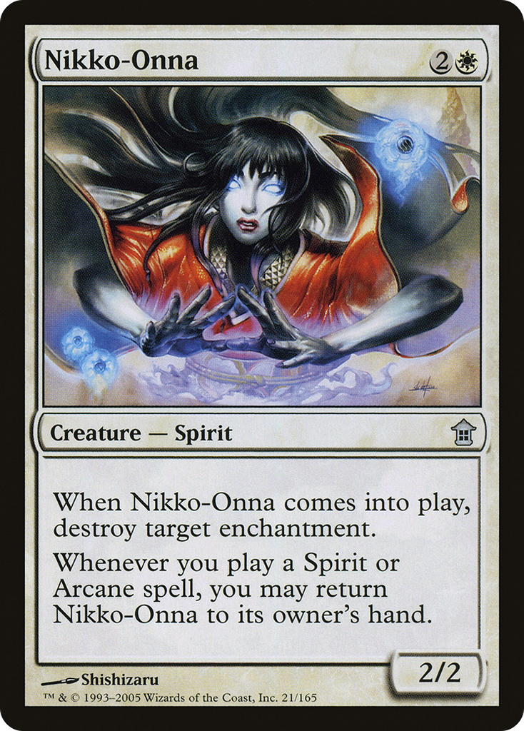 Magic: The Gathering - Nikko-Onna - Saviors of Kamigawa