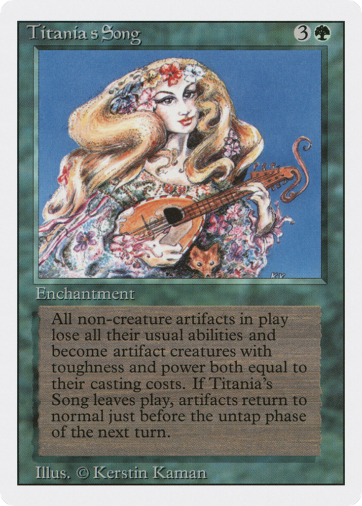 Magic: The Gathering - Titania's Song - Revised Edition
