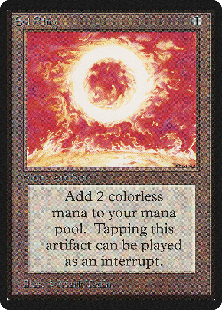 Magic: The Gathering - Sol Ring - Limited Edition Beta