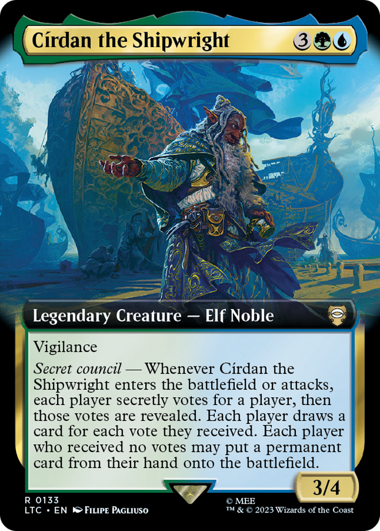 Magic: The Gathering - Círdan the Shipwright - Tales of Middle-earth Commander