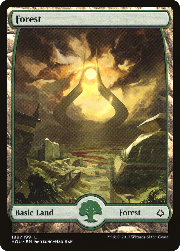 Magic: The Gathering - Forest - Hour of Devastation