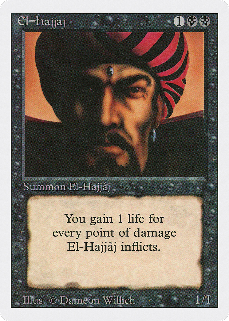 Magic: The Gathering - El-Hajjâj - Revised Edition
